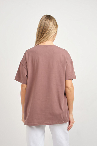 Футболка женская Флай шоколад