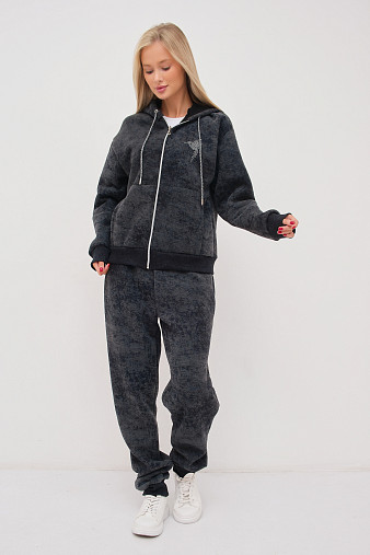 Костюм женский Дюна начёс черный