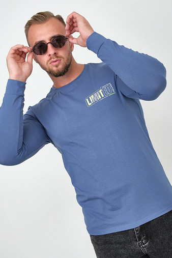 Лонгслив мужской Брюс св.индиго