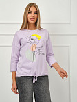 Лонгслив Николь лаванда