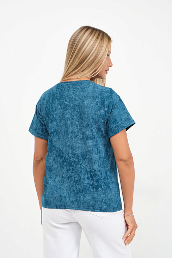 Футболка жен. Лиона варенка морская волна