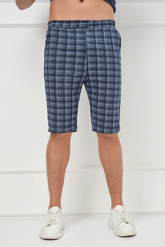 Костюм мужской Джой синий/клетка