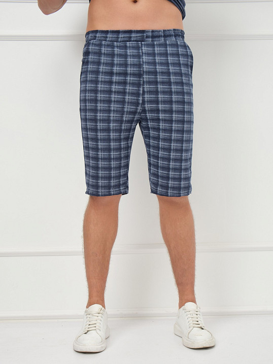 Костюм мужской Джой синий/клетка