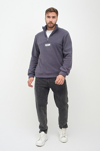 Толстовка муж. Драйв флис асфальт