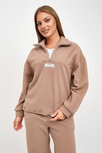 Костюм жен. Тренд-2 флис капучино