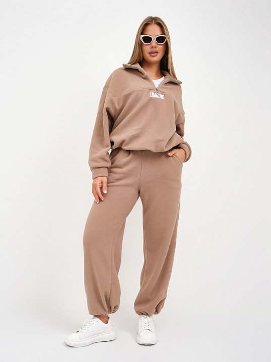 Костюм жен. Тренд-2 флис капучино