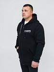 Толстовка мужская Степ с печатью черная