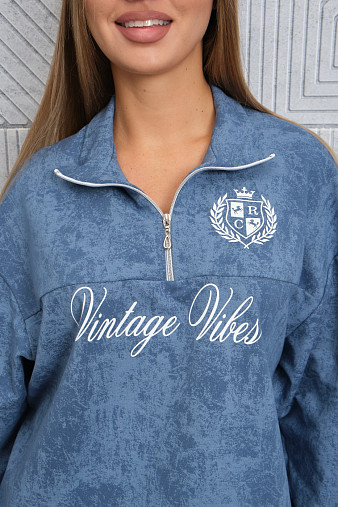 Костюм женский Верона варенка индиго