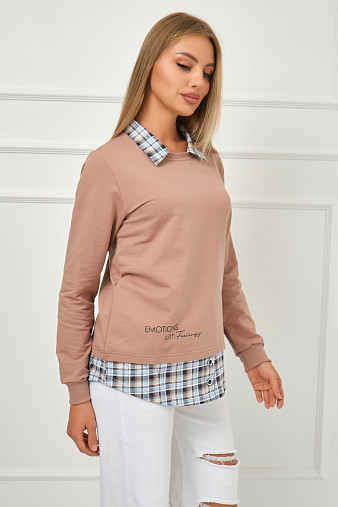 Толстовка женская Аврора капучино