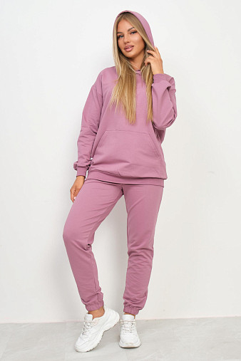 Костюм Челси футер 2-х нитка лиловый