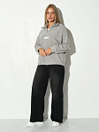 Толстовка жен. Тренд-2 флис св.серый