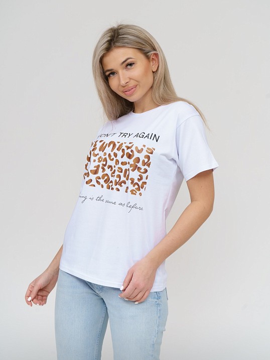 Футболка женская Импульс белая