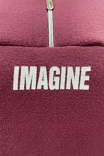 Толстовка жен. Тренд-2 флис брусника