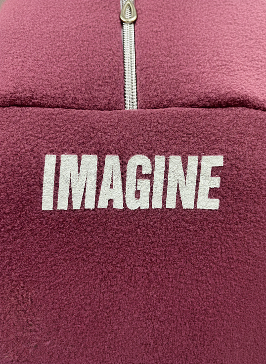 Толстовка жен. Тренд-2 флис брусника