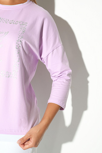 Лонгслив жен. Асти лаванда