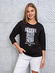 Свитшот женский Бьюти черный