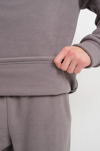 Костюм мужской Бэст флис серый