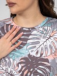 Костюм Поэзия какао/монстера