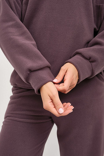 Костюм жен. Тренд-2 флис т.лиловый