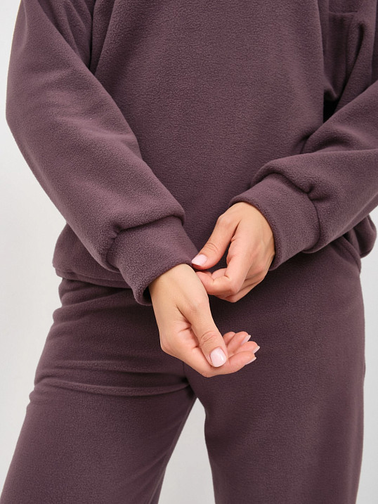 Костюм жен. Тренд-2 флис т.лиловый