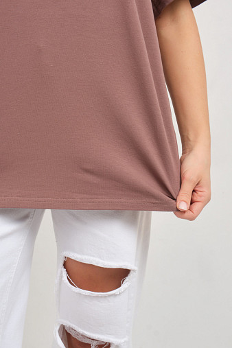 Футболка женская Флай шоколад