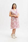Ночная сорочка Кимоно малина
