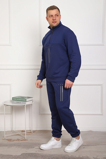 Костюм мужской Старк 3-х нитка петля индиго