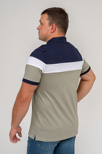 Рубашка-Поло арт.5903 комб. т.синий