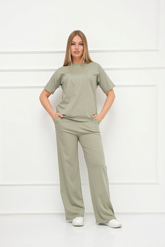 Костюм женский Арабэлла фисташка