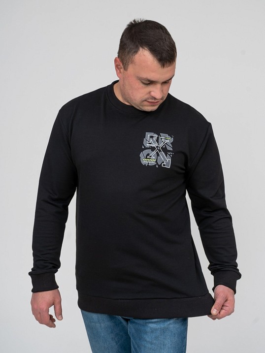 Толстовка мужская Эталон черный