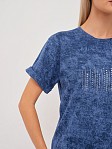 Футболка женская Арабеска св.индиго