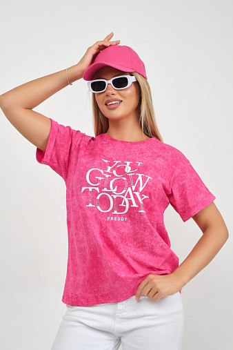 Футболка жен. Лиона варенка фуксия