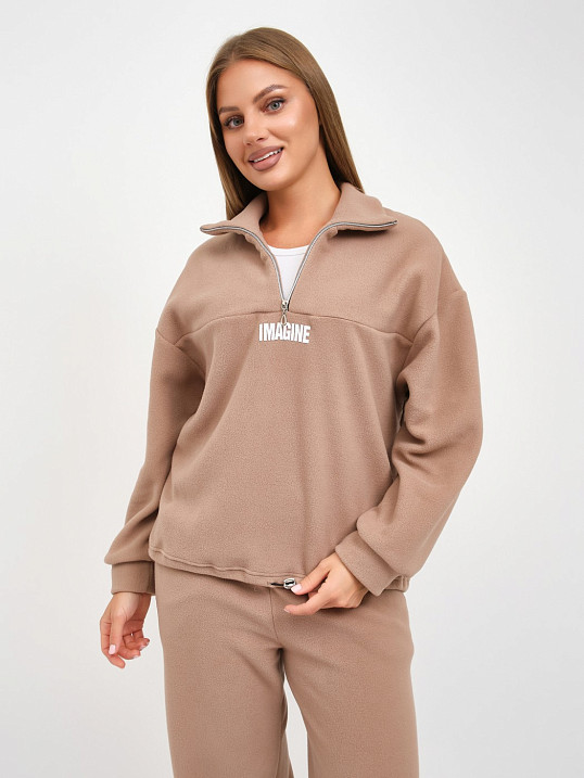 Костюм жен. Тренд-2 флис капучино