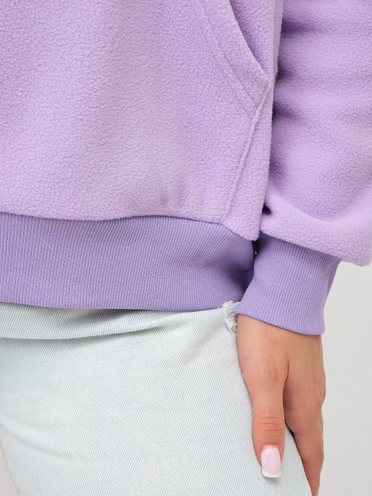 Толстовка женская Бэлла флис лаванда