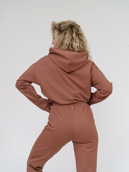 Костюм Челси футер 2-х нитка шоколад