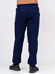 Брюки мужские футер 3-х нитка синий/меланж