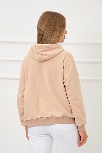 Толстовка женская Бэлла флис беж
