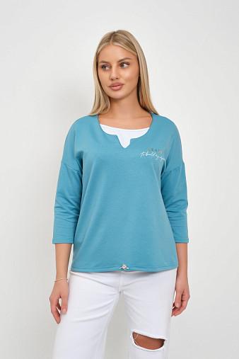 Свитшот женский Молли ментол