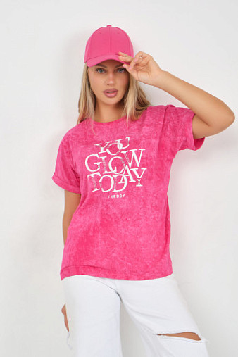 Футболка жен. Лиона варенка фуксия