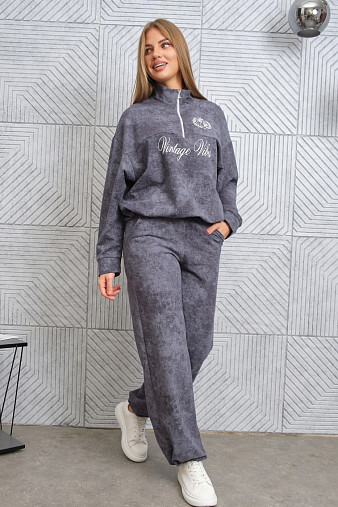 Костюм женский Верона варенка графит