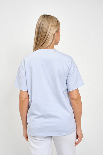 Футболка женская Юна св.голубой