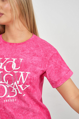 Футболка жен. Лиона варенка фуксия