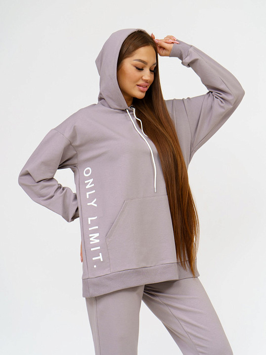 Костюм Челси футер 2-х нитка пепельный