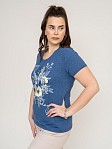 Футболка женская Прованс индиго