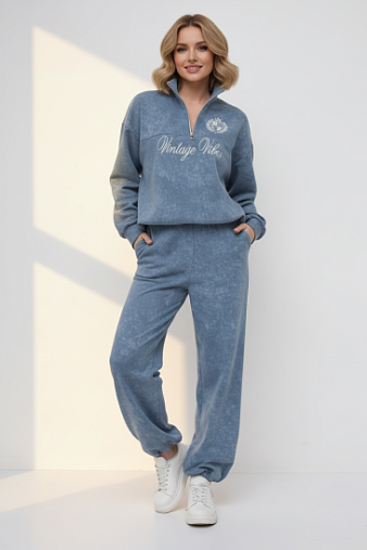 Костюм женский Верона варенка св.индиго