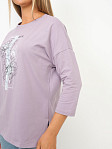 Лонгслив Стиль св.лиловый