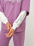 Костюм женский Венди со стразами брусника