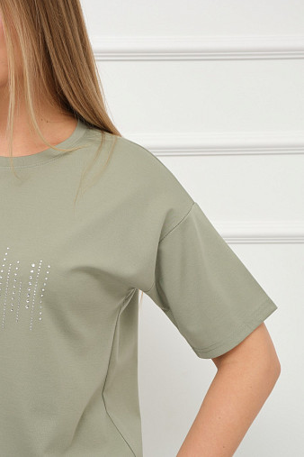 Костюм женский Арабэлла фисташка