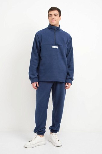 Костюм мужской Бэст флис индиго
