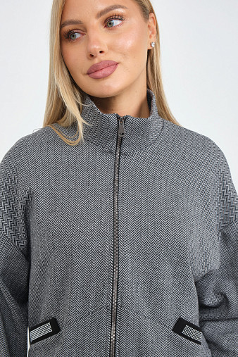 Костюм женский Валенсия серый